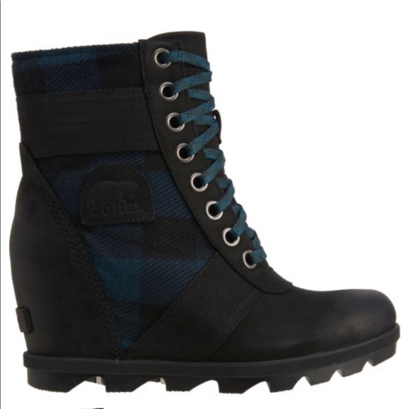 SOREL Lexie Blue Waterproof Boot Size - Picture 6 of 8